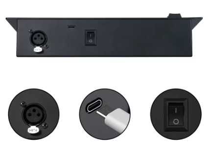 Dmx controler portabil cu acumulator pentru lumini / alte echipamente