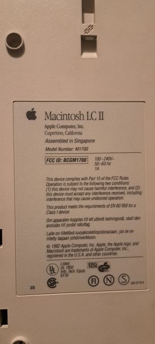 Unitate Macintosh 1992 Pc