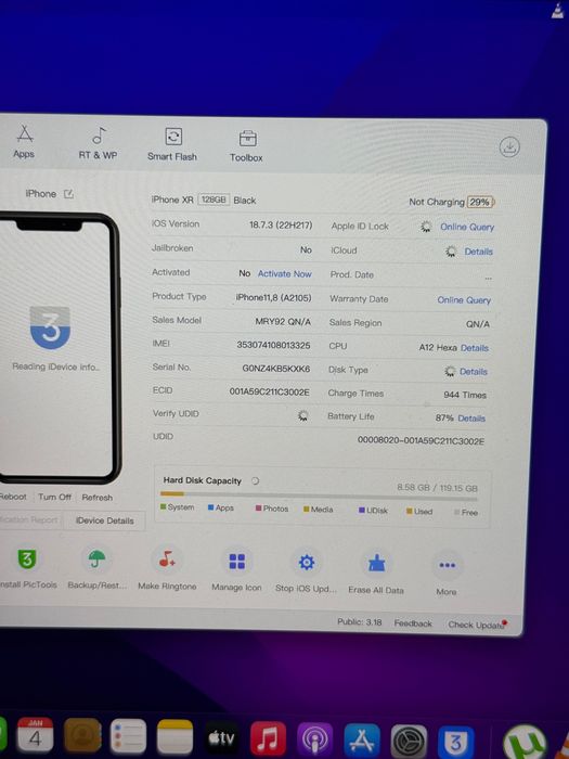 iPhone XR/8 pentru piese