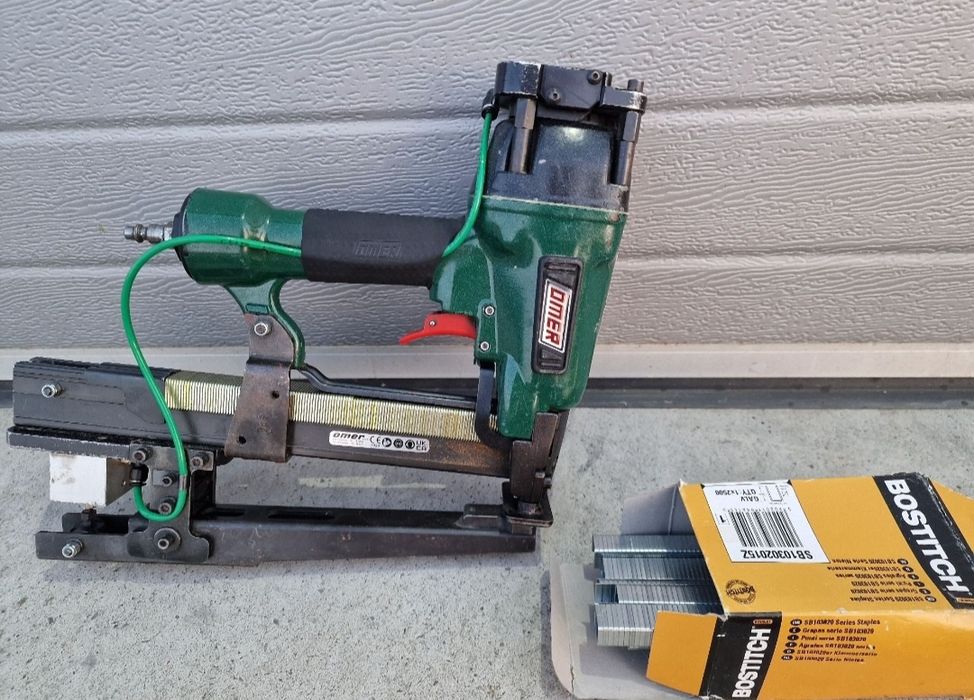 Clește pneumatic de capsat capse Ondulate Omer PLWS.738 Profi