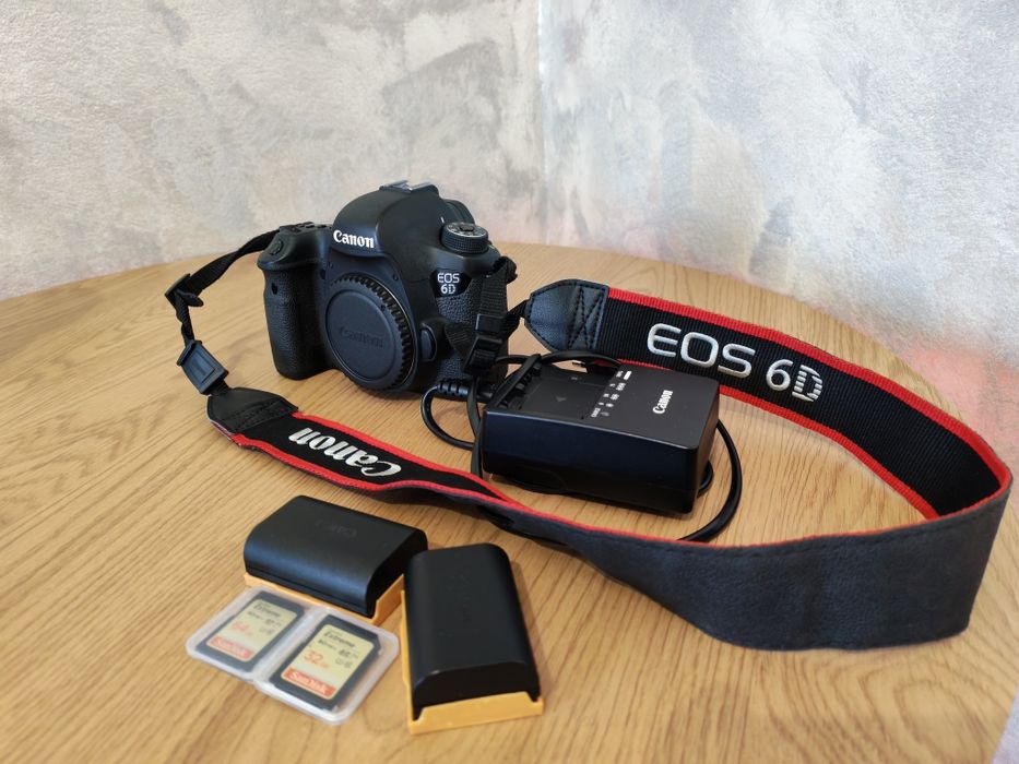 Canon EOS 6D Body – Full Frame de încredere, GPS și Wi-Fi integrat