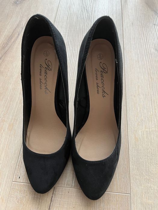 Pantofi de gala, velur marime 39