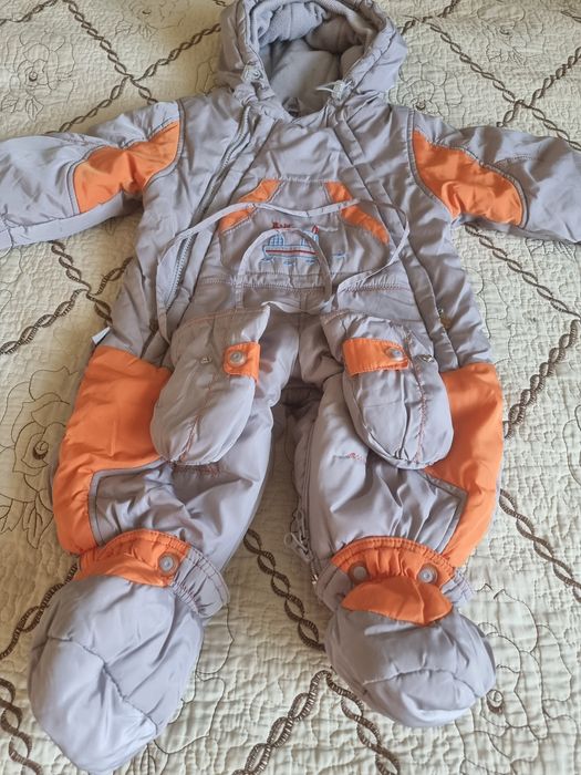 Комбинезон трансформер на овчине