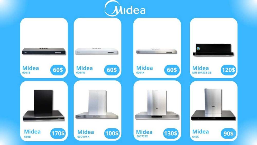 Встраиваемая техника Midea.