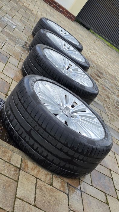 Jante originale Audi A8 S8 R20 + anvelope Michelin Pilot Sport 4S