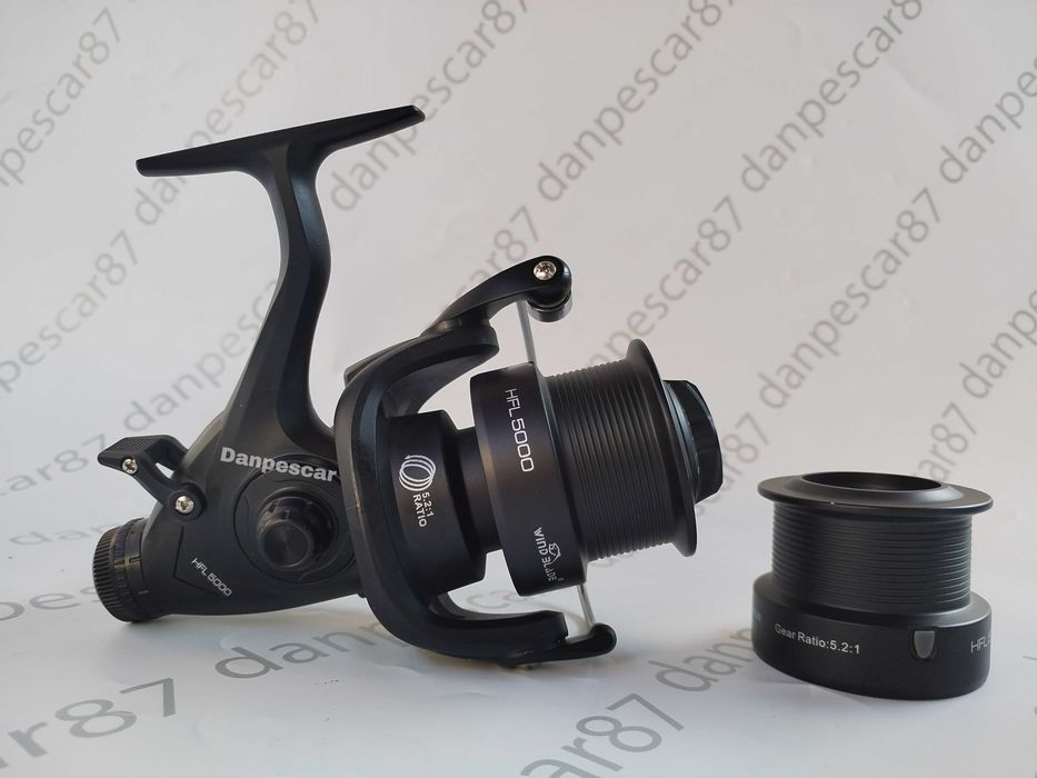 Mulineta WIND BLADE HFL5000 tambur long cast si BAITRUNNER 8rulmenti