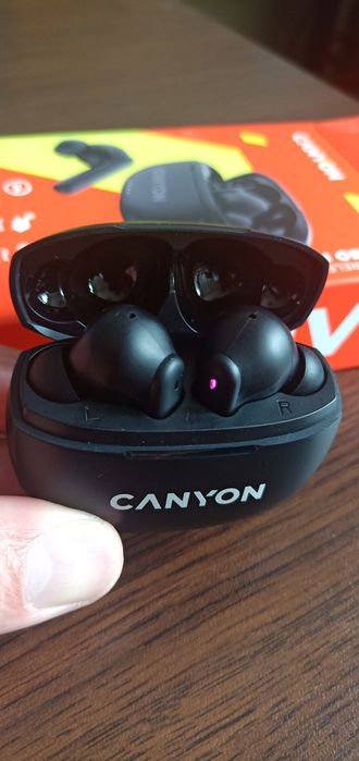 Безжични слушалки Canyon cns-tws8b нови