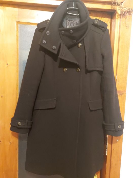Palton damă negru marimea 40,70% lană