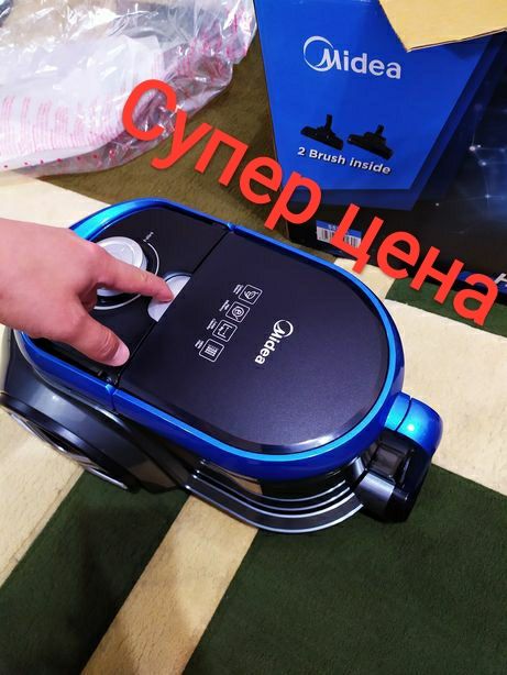 Пылесос Midea 2000 ватт+ 400 вт всасывания