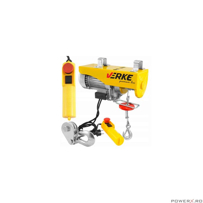 Electropalan 500 / 1000 Kg, Macara Electrica 1 Tona, Troliu, Verke