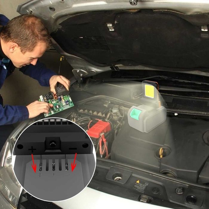 LED работна лампа за Makita DeWALT Milwaukee Bosch