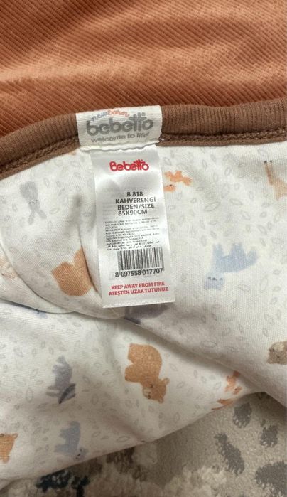 Плед-конверт Bebetto