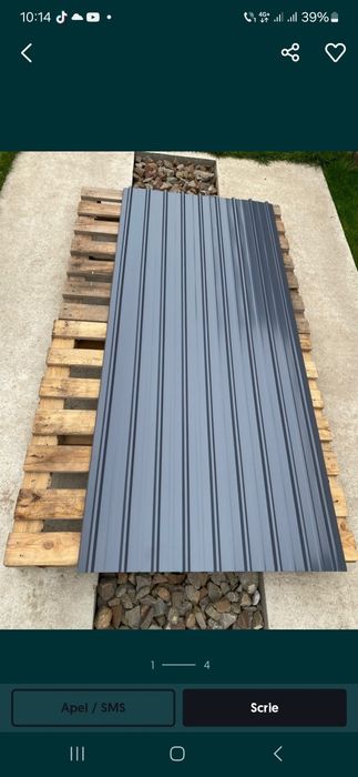 tabla cutata  zincata