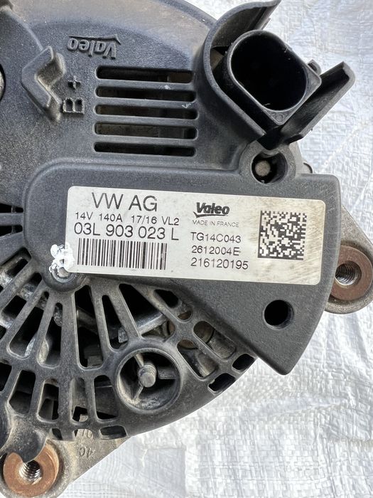 Alternator vw passat b8 2.0 diesel,150 cp cod produs 03L903023L