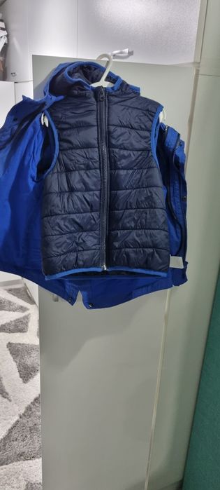Geaca de băieți cu vestă