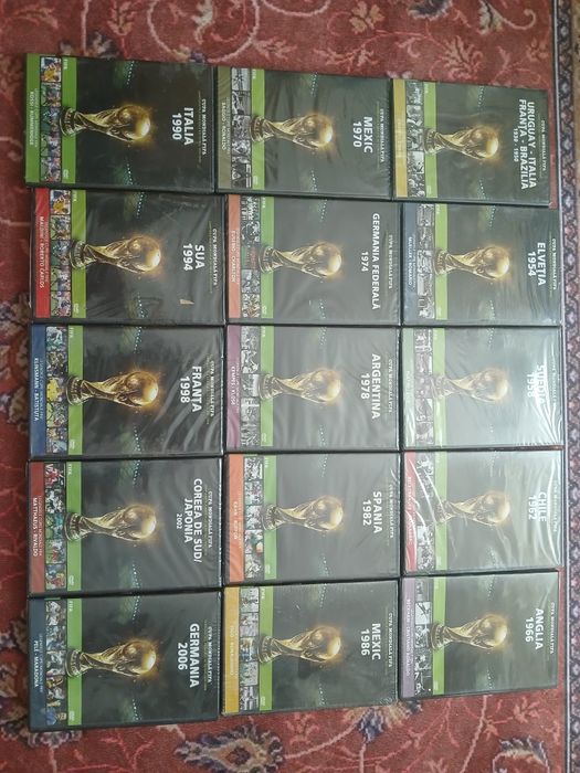 15 Dvd'uri Noi Sigilate despre Cupa Mondiala