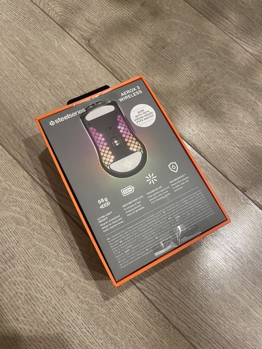 Mouse Gaming STEELSERIES Aerox 3 Wireless Edition Onix Nefolosit