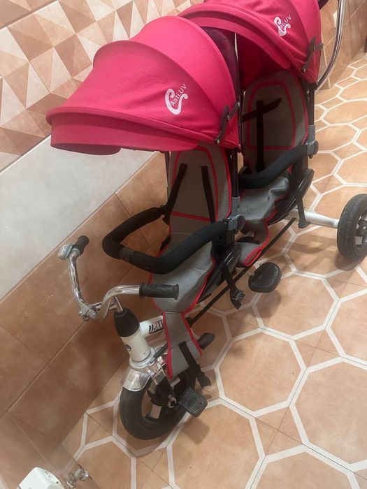 Ikki o’rinli bolalar velokalyaskasi