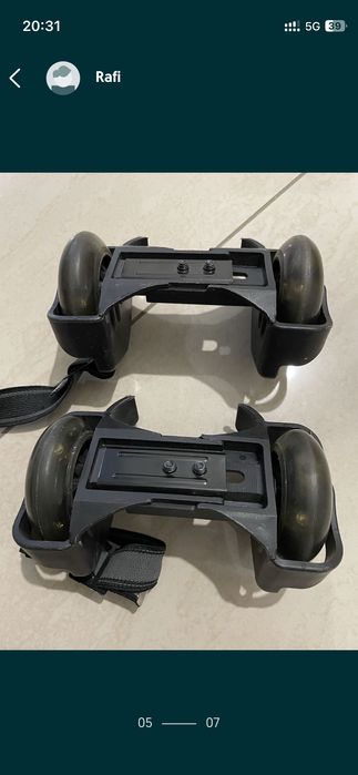 Role calcai incaltaminte iluminate Led cand se invart