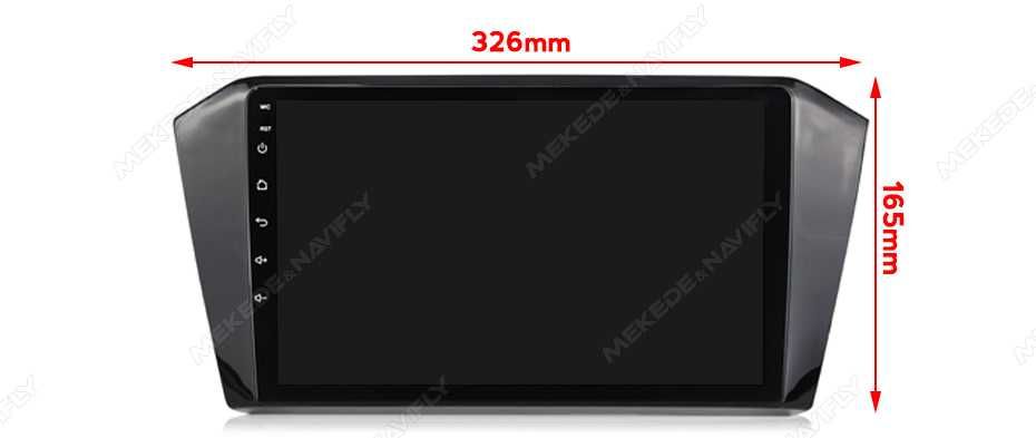 Navigatie Android 14 Vw Passat B8 2014+ Waze CarPlay YouTube + Camera