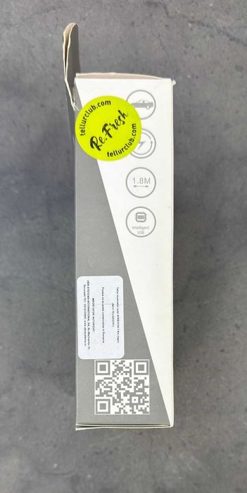 Tellur incarcator auto 4USB 9.6A 1.8m negru [#7800#]