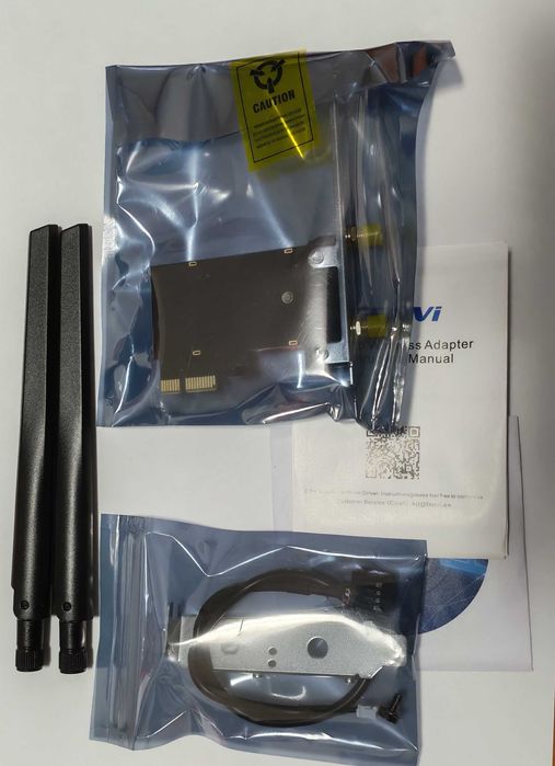 Placa wireless WiFi 5 PCI-E AC1200 2.4G/5GHz 802.11AC + Bluetooth 4.0