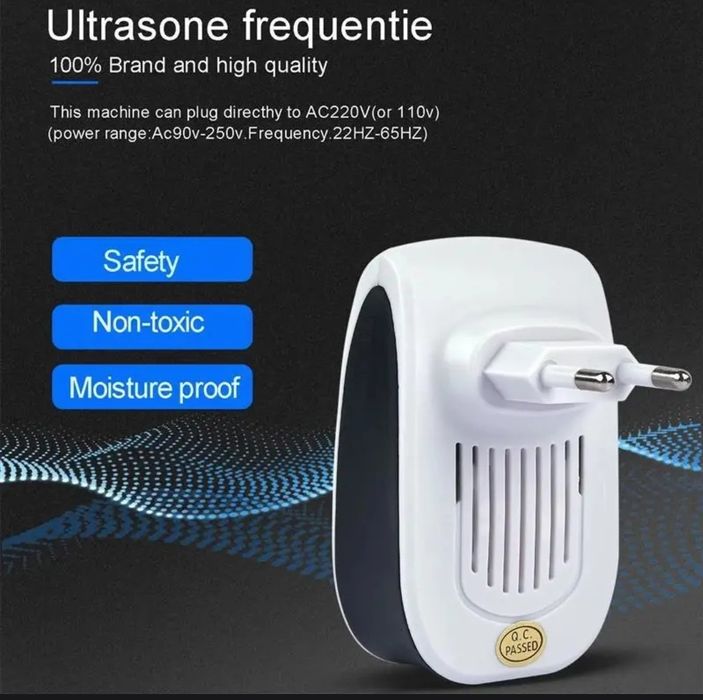 Электронный репеллент для мышей, насекомых!