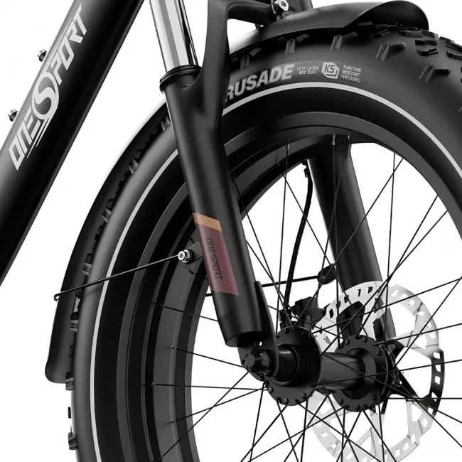 Електрически велосипед ONESPORT OT16 Max | 1x500W | 48V 18Ah | 50км/ч - черен