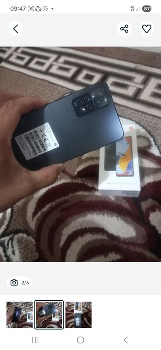 Redmi not 11 pro 8/128 telfon biror marta ochilmagan garantya telfonga