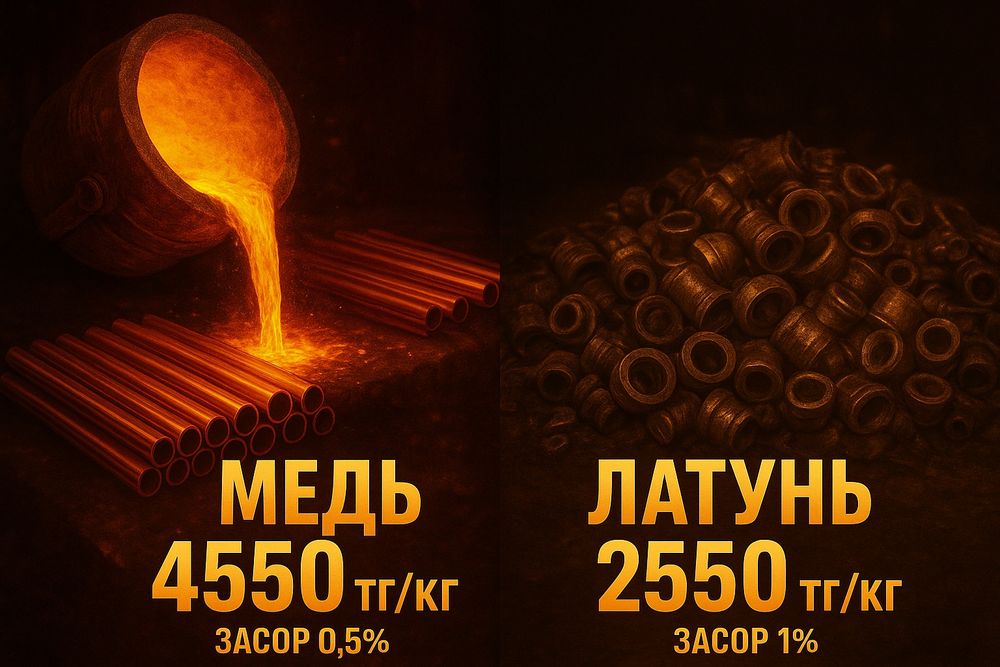 Приём Медь и латунь по самой дорогой цене в Актобе!