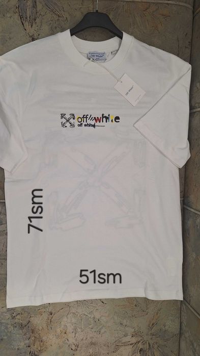 Блуза off white размер М