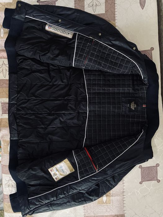 Куртка мужская. Осень-зима. Турция. Moncler. Размер 54-56. Темносиняя.