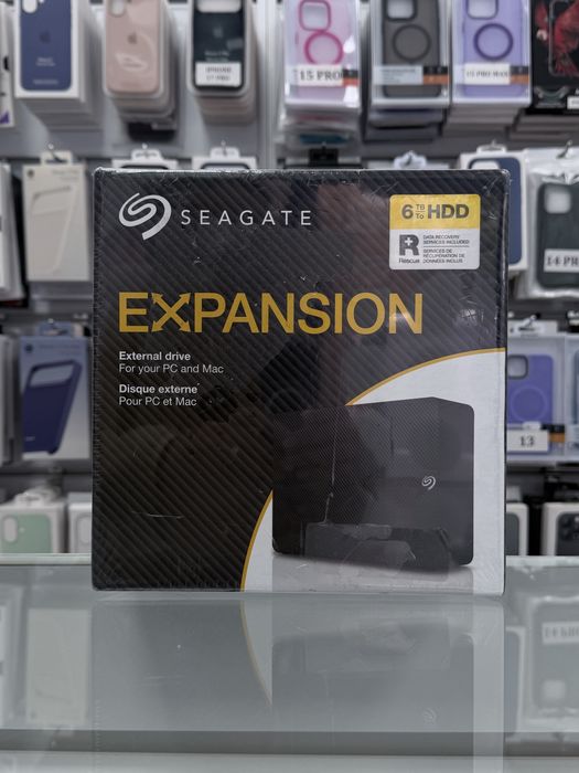 HDD extern Seagate Expansion Desktop 6TB, 3.5", USB 3.0, Negru - Sigilat - DeBi GSM Mobile Brasov