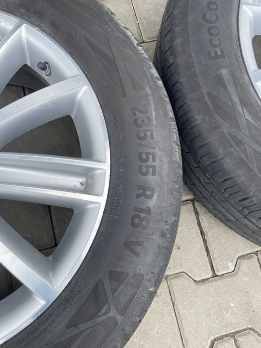 Jante VW Tiguan 7J ET43 5X112 Anvelope 235 55 18