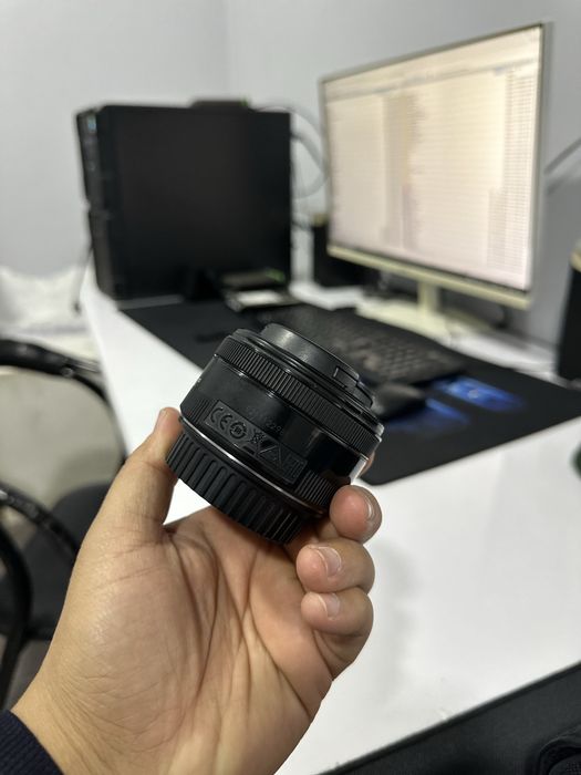 Canon 50 mm 1.8 обьектив