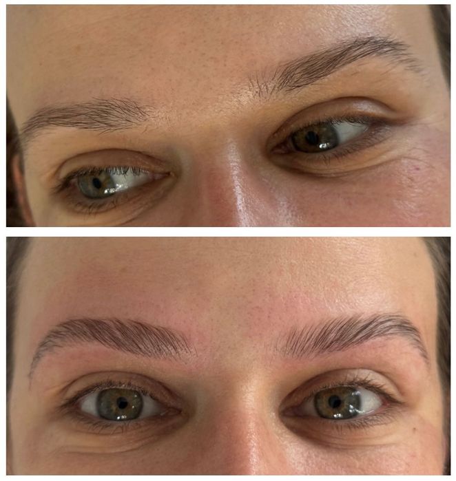 Laminare gene si sprancene + corectie si stilizare sprancene