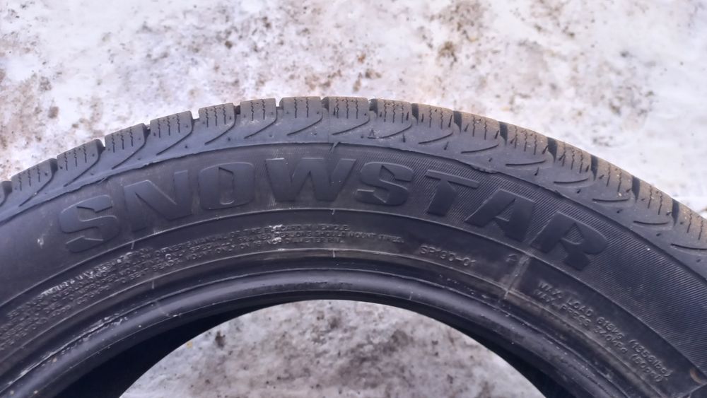 Комплект зимних шин,195×55×16