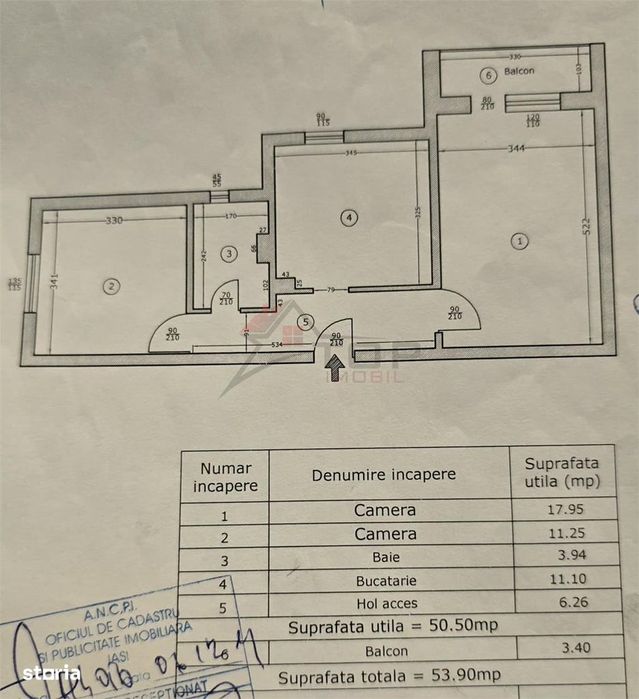 Apartament 2 camere Decomandat - CUG - Renovat