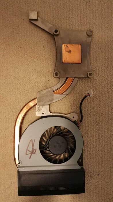 Cooler + radiator laptop Dell