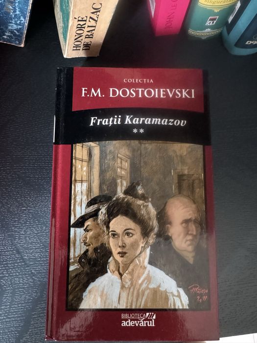carti la tiganci, padurea spanzuratilor, fratii karamazov, fram ursul polar, Emily adolescenta, micul print, enigma otiliei, misiune ingrata