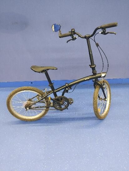 btwin fold 100 negru - produs resigilat - (SecondHand) Decathlon