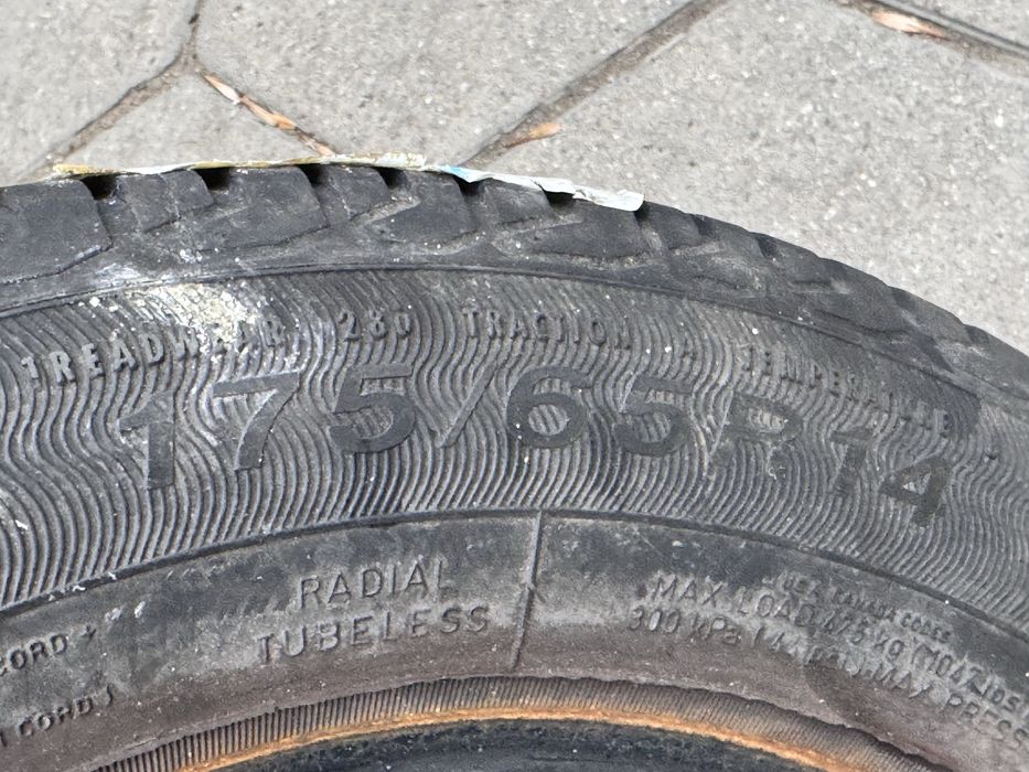 175/65/R14 Goodiyear GT3 4бр летни