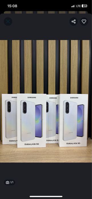 Samsung Galaxy A36 5G 128/256GB Yangi 1 yil kafolat