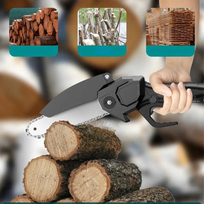 Акумулаторен мини верижен трион 6"