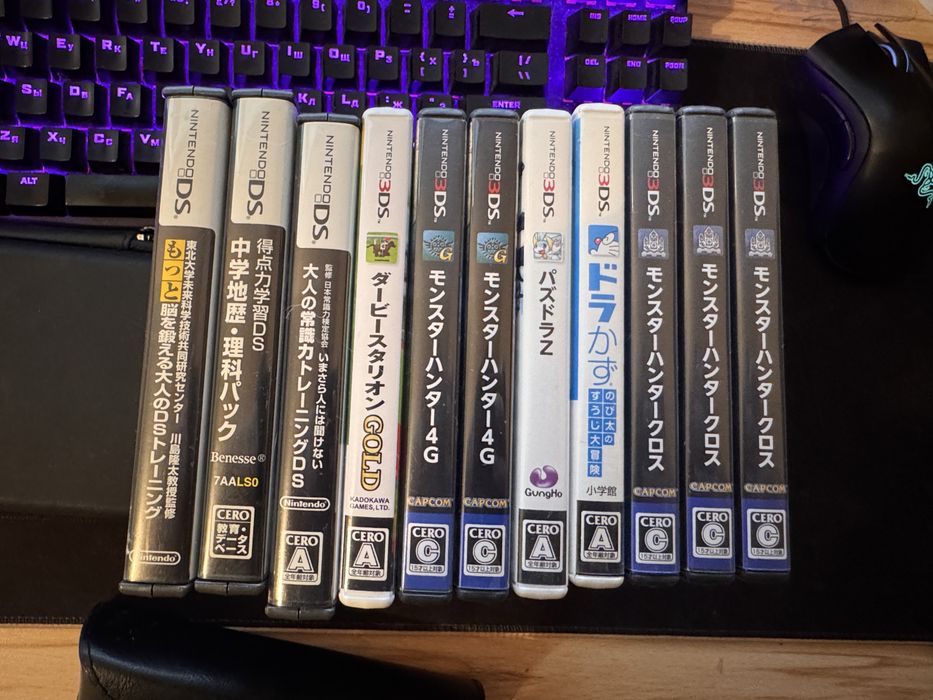 Продам игры для Nintendo DS / Nintendo 3DS за все