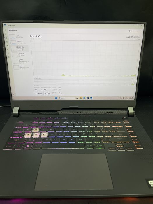 Laptop Asus RogStrix G513 /Ryzen 7 4800H /2xSsd 512GB /24GB RAM #51672