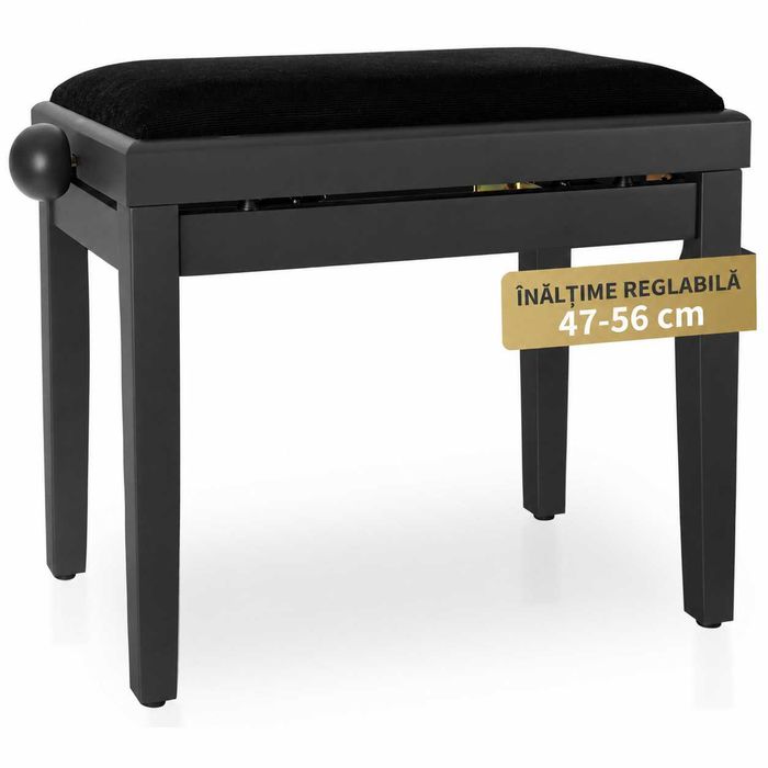 Scaun Pian Classic Cantabile Nuc Inchis Mat