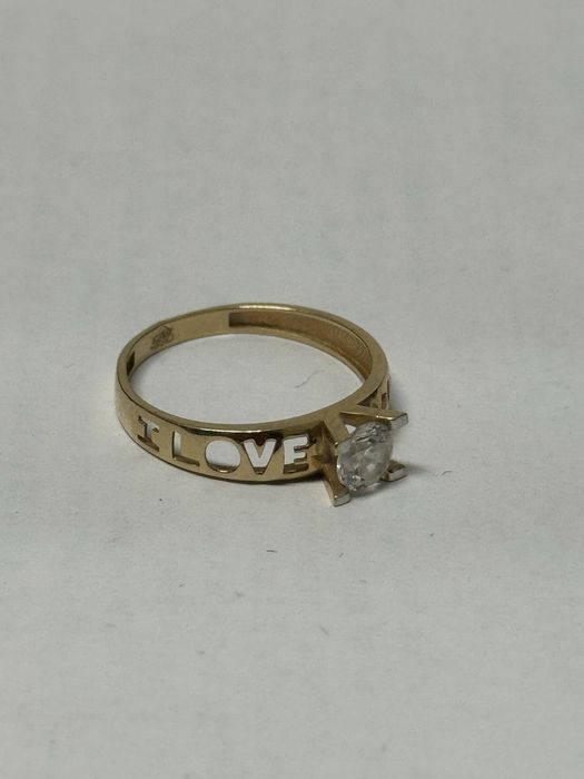 златен дамски пръстен 1.65гр 14к 585