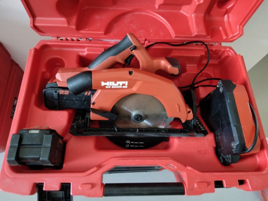 Circular Hilti pe acumulatori