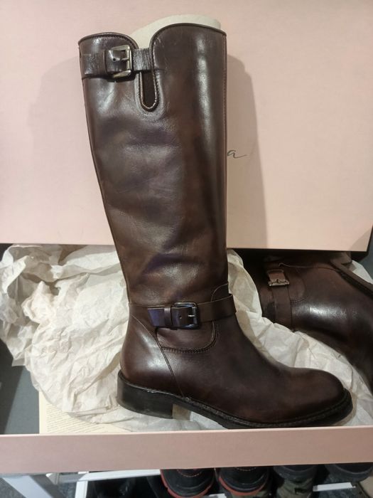 Сапоги Эконика женские , с высоким голенищем